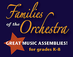 Click for more information on the Families of the Orchestra program
